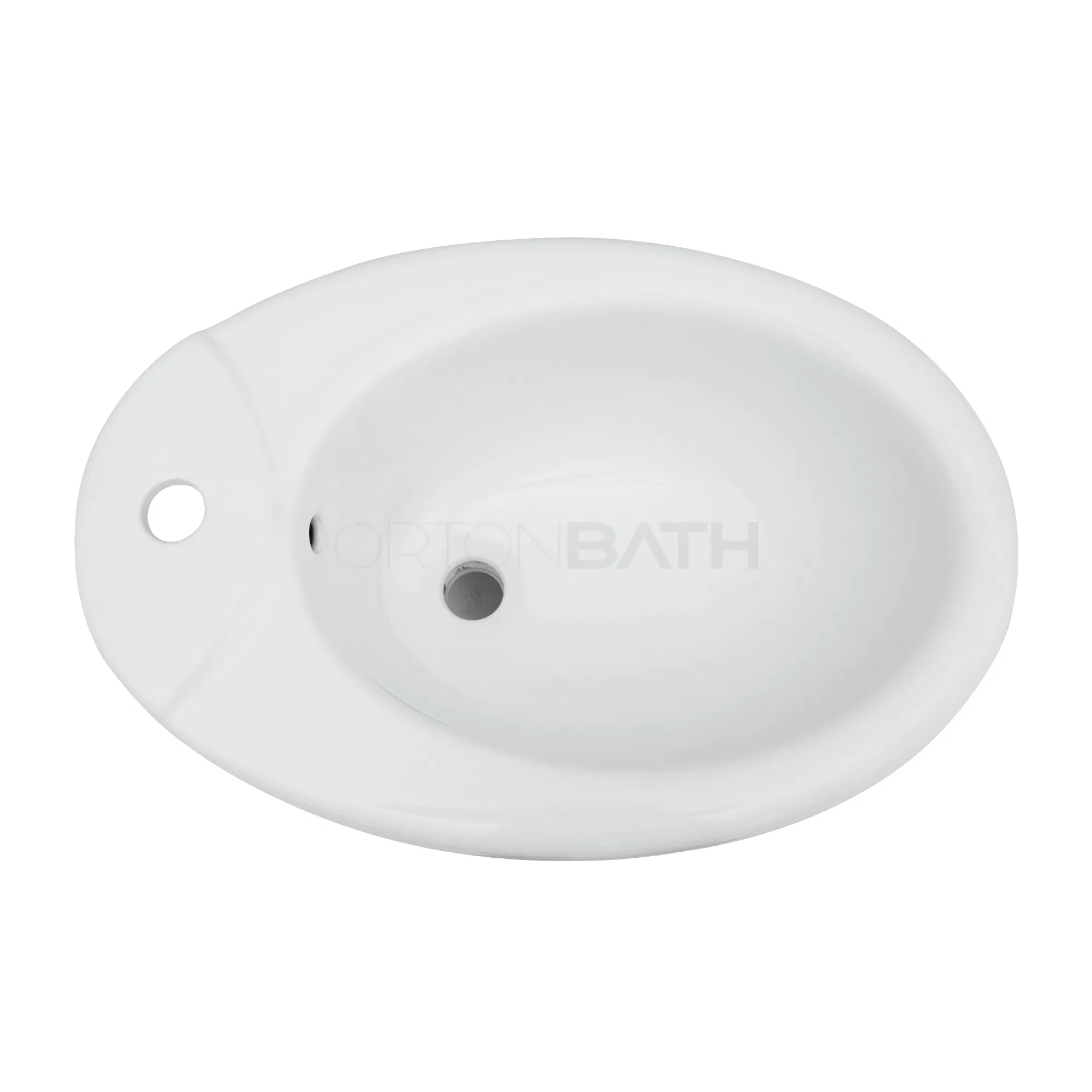Ortonbath Slim Look Floor Mounted 3 Tap Holes Toilette Bidet Hospital Elder Lady Care One Piece Ceramic Wc Toilet Bidet Special Care Bidet