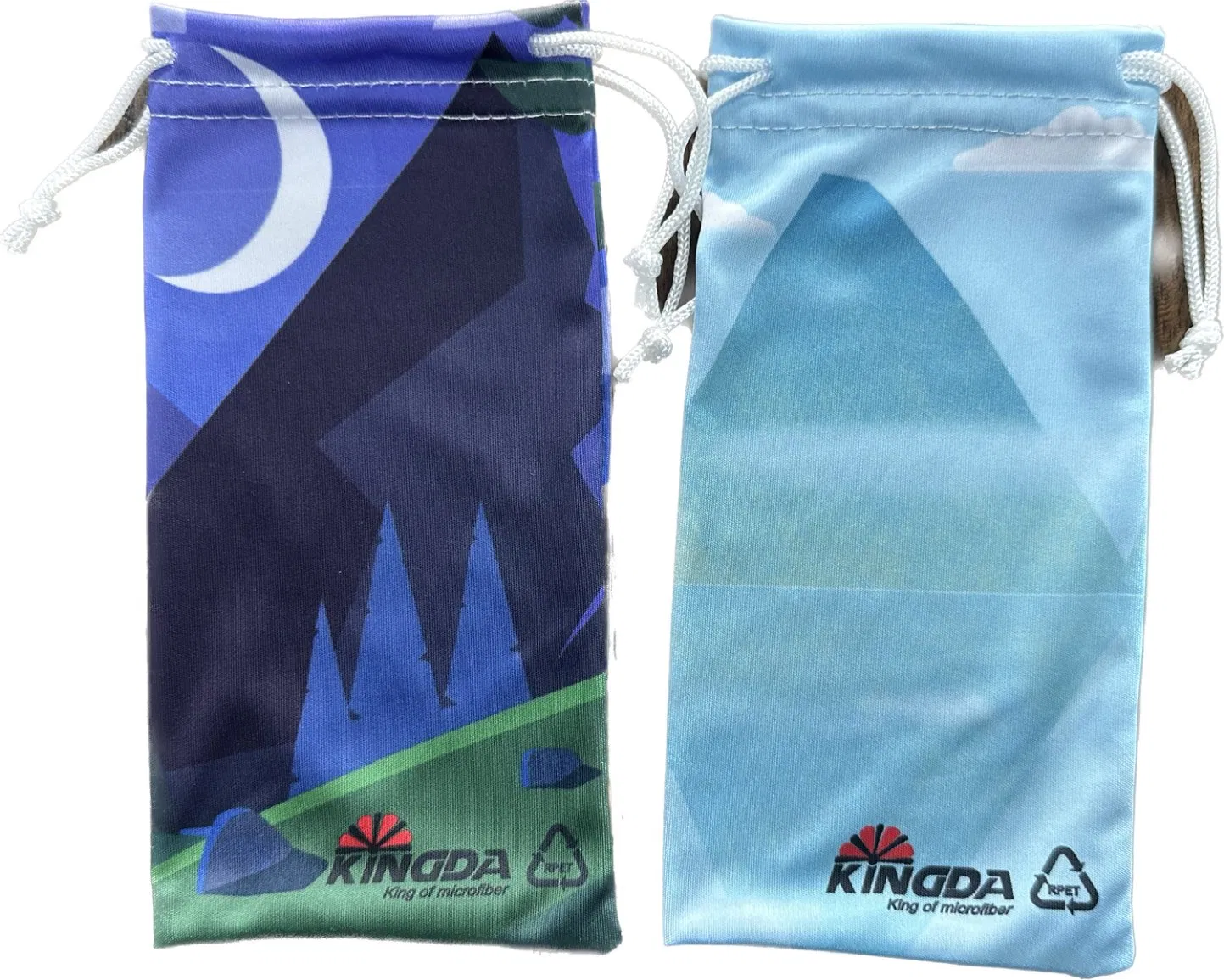 Microfibre Drawstring Eyewear Sunglasses RPET Series-1