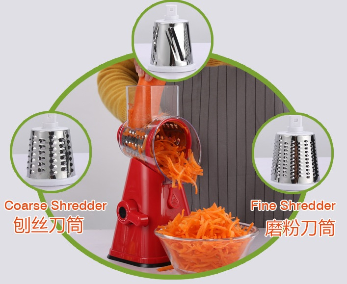 Тёрка Nutri Slicer с 3 лезвиями для овощей и сыра