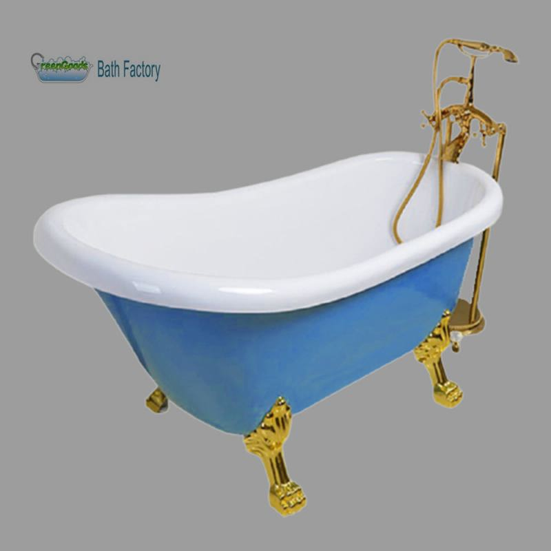 Переносная ванна на ножках с когтями