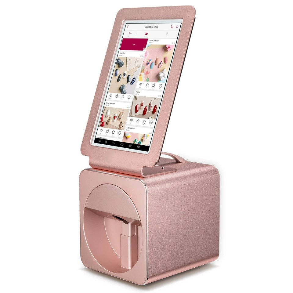 New Digital Nail Printer 10 Inch LCD Touch Screen Smart Nail Printing Machine