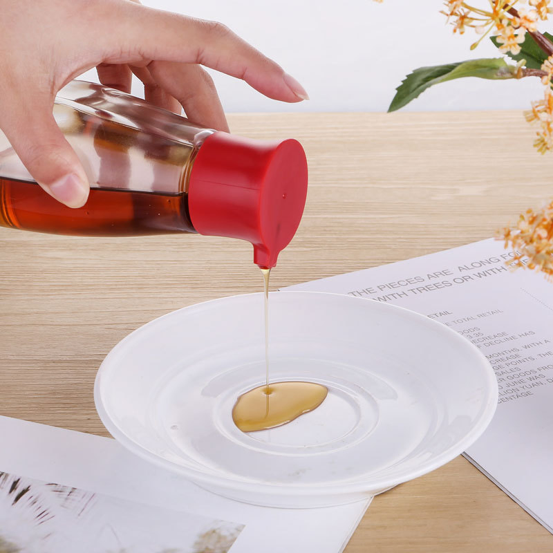 Household Glass Oil Pot Japanese Controllable Small Oil Bottle Without Hanging Oil Soy Sauce Vinegar Glass Bottle