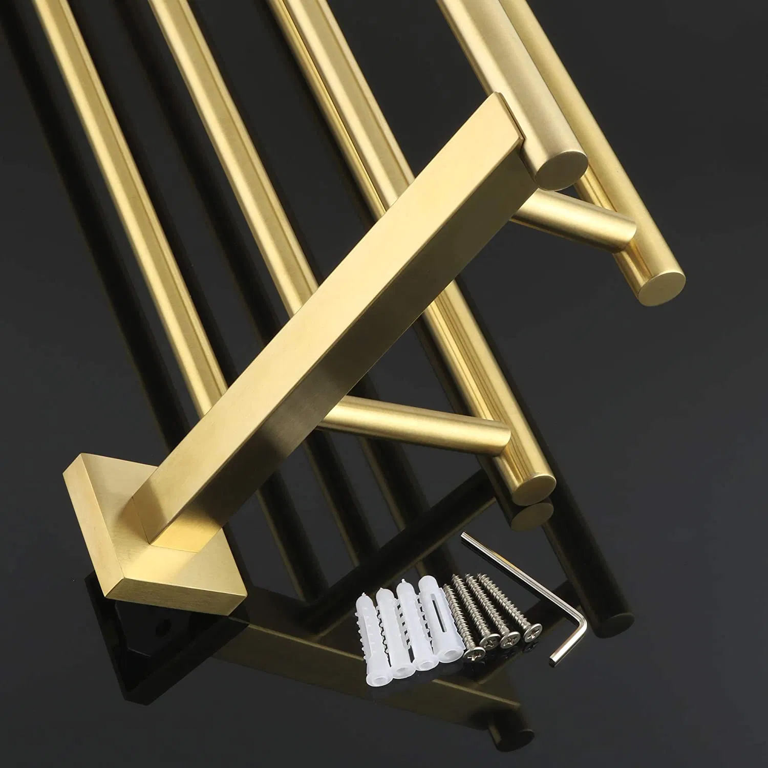 Настенная полотенцесушитель Degol с двумя перекладинами