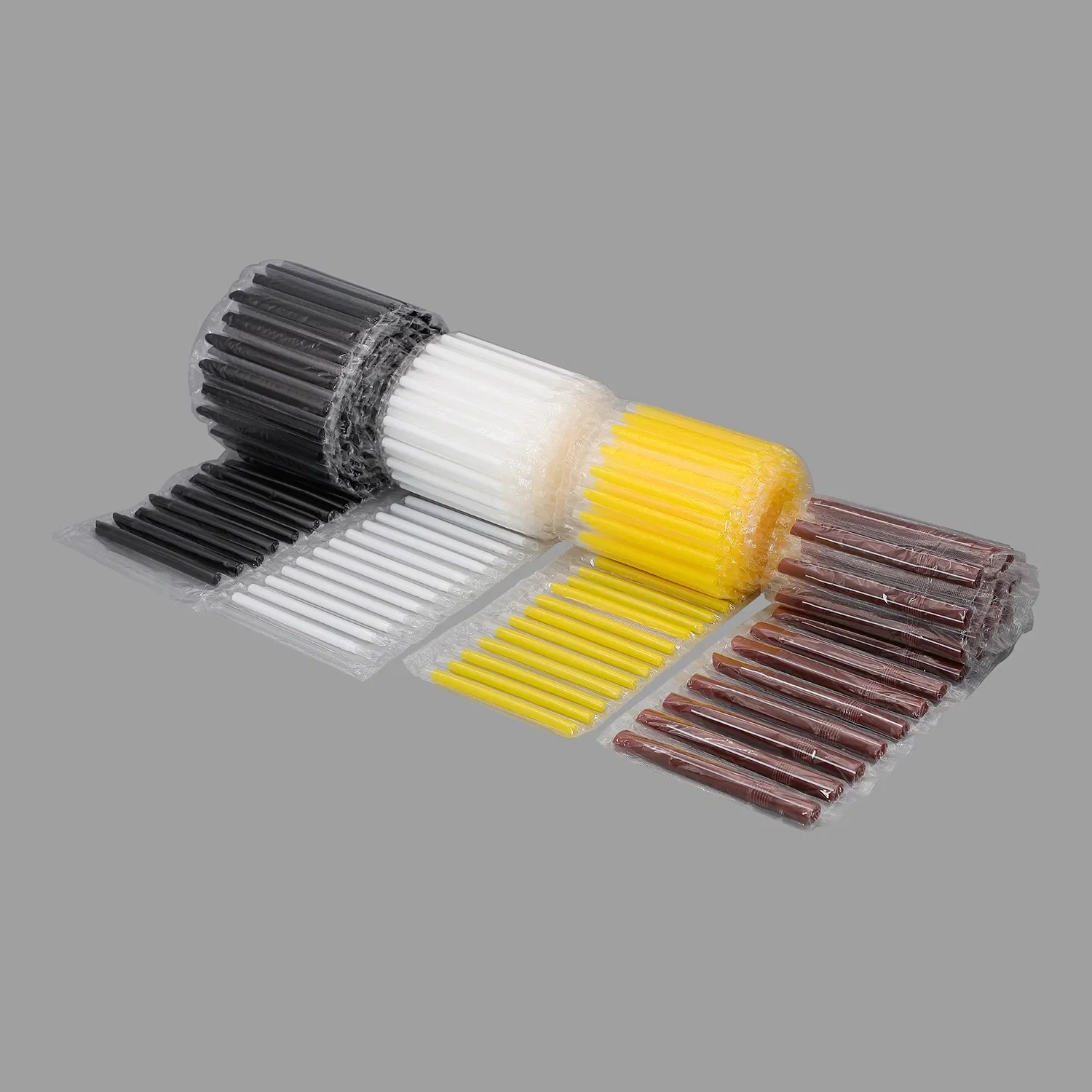 Customized Food Grade Plastic with Telescopic Straw, Standard Size 6*154mm, 6*185mm, Available in Various Diameters and Colors for Milk Tea, Drinking, Party.