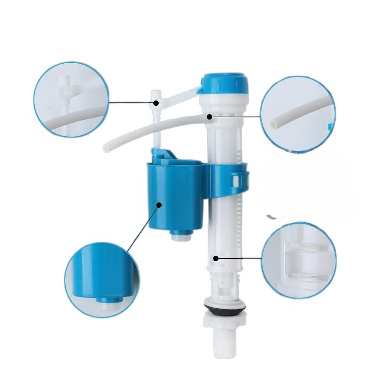 Hot Sales Toilet Tank Inlet Valve Bathroom Cistern Standard Fitting Flushing System