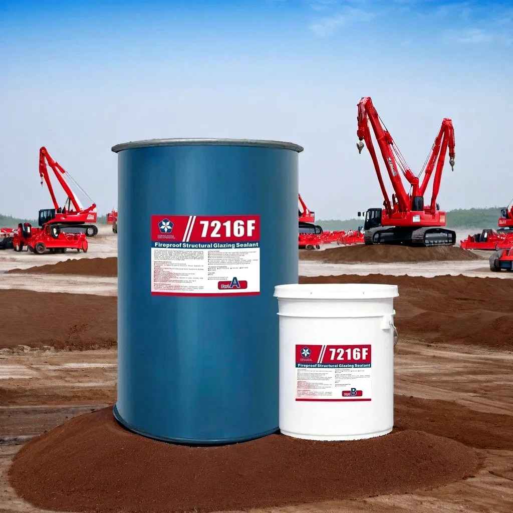 Fireproof Silicone Sealant for Insulating Glass Secondary Edge Seal in Structural Glazing Applications