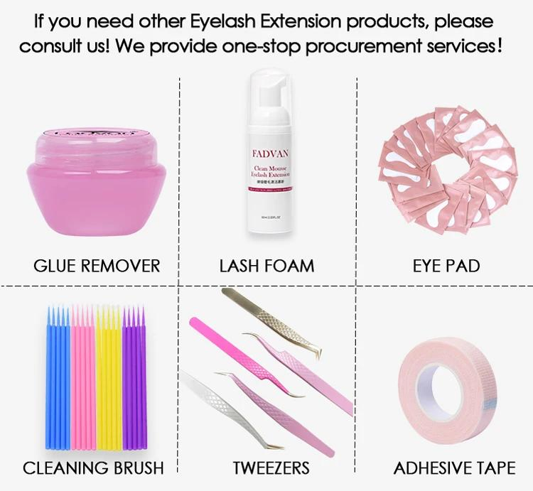 Wholesale Fast Drying Eye Lash Glue Waterproof Private Label Strong Eyelash Extension Glue