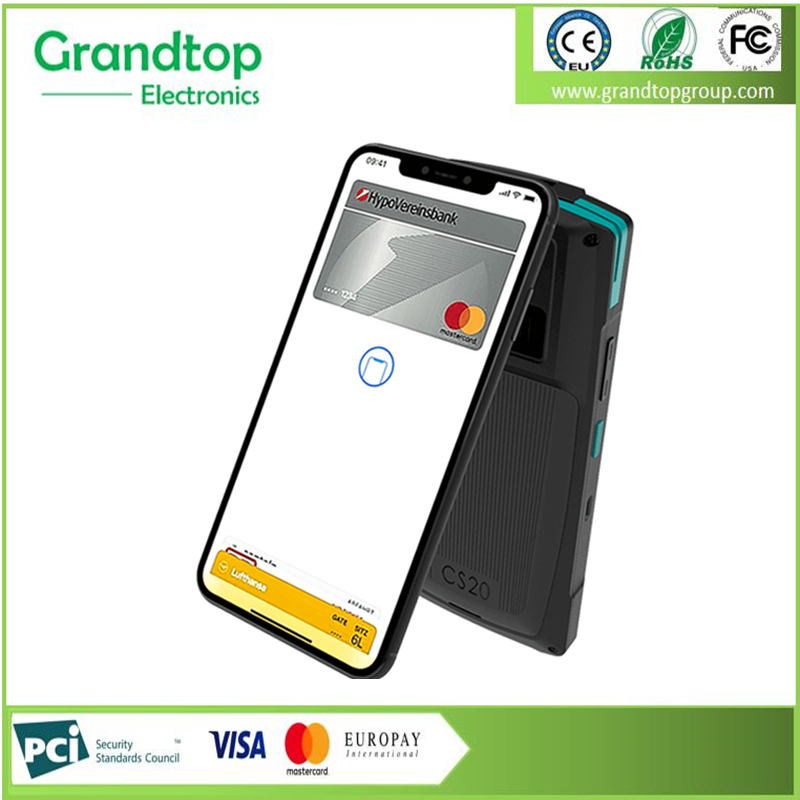 Handheld Biometric Fingerprint Android POS Terminal