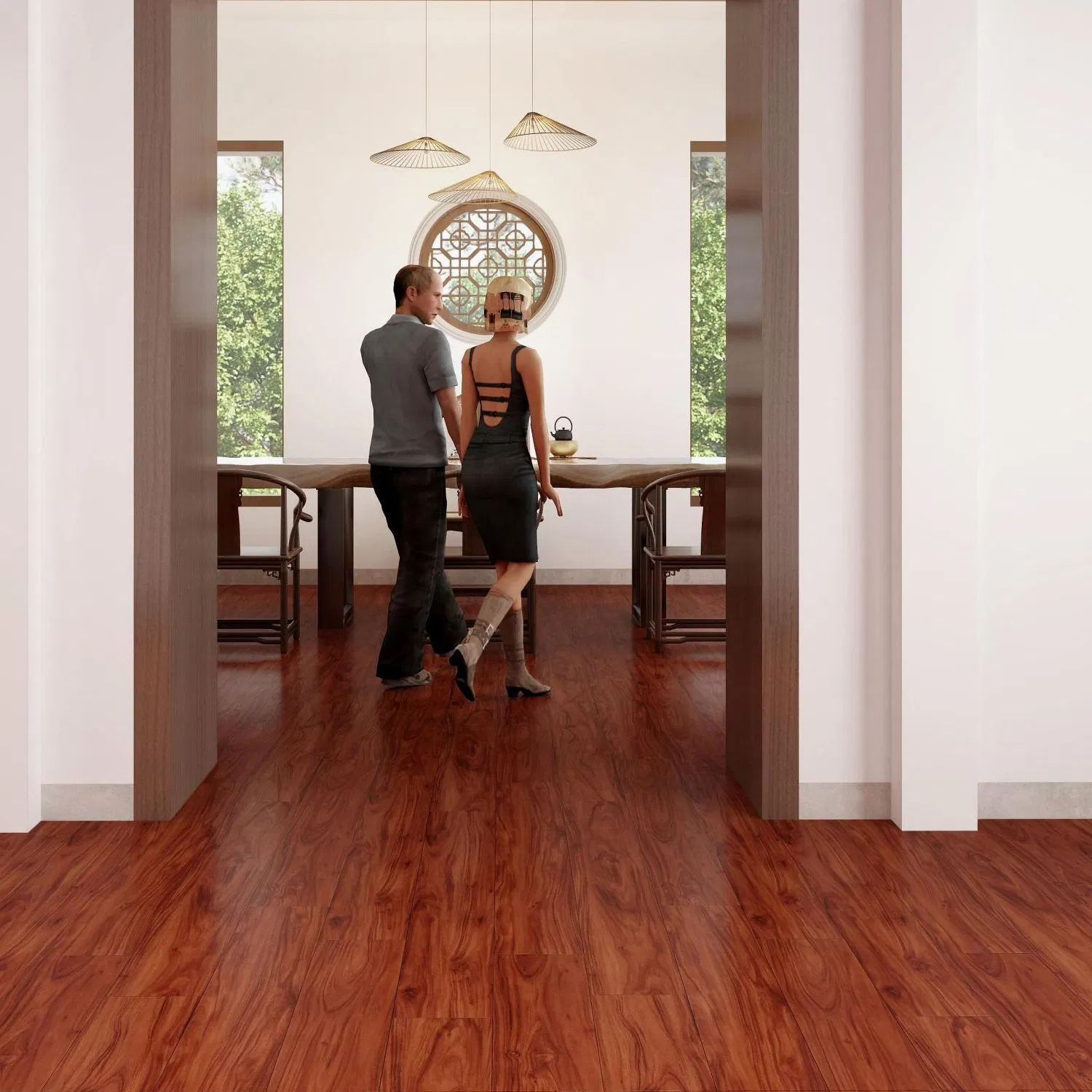 Коммерческий SPC-ламинат 5мм Modern Indoor, влагостойкий