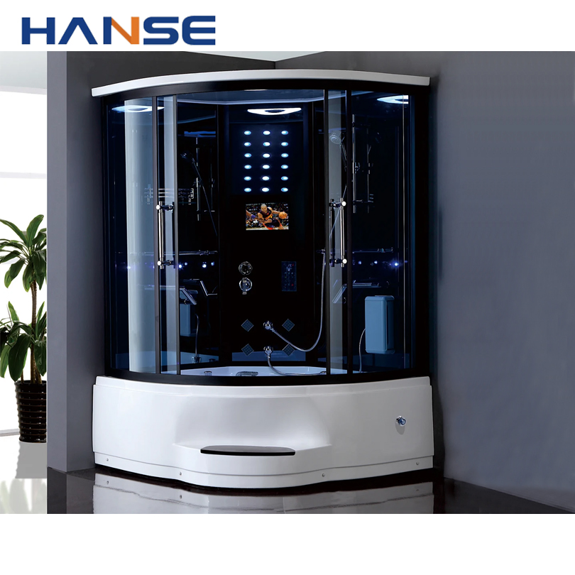 Luxury Acrylic Size 1350X1350mm Shower Tub Combo Bath and Shower Combinations Shower Room with Tub