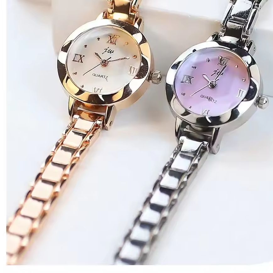 Fashion Style Ladies Student Small Dial Korean Style Watch Women's Alloy Quartz Watch