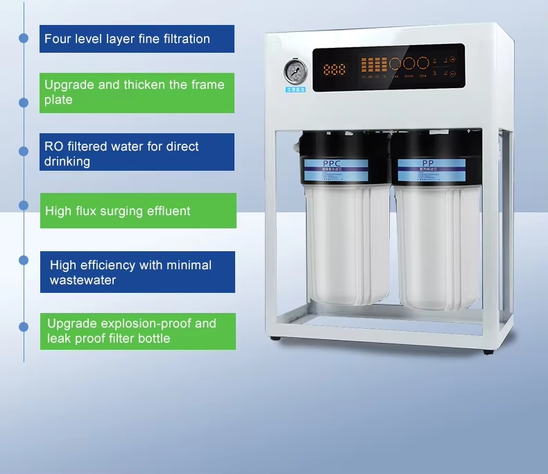 Commercial Reverse Osmosis (RO) System Water Filter Machine Purifier Direct Drinking