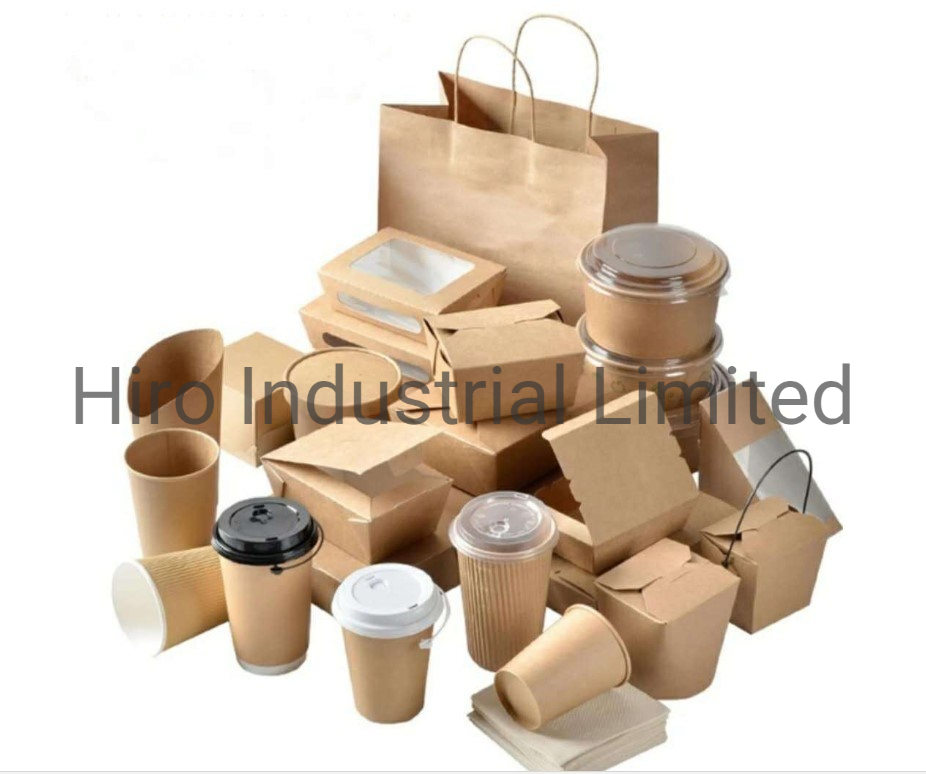 Food Grade Oil Resistance Disposable Paper Bowl for Salad Soup