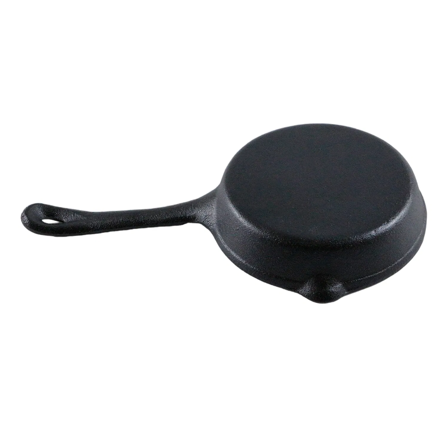 Чугунная сковорода с антипригарным покрытием, круглая