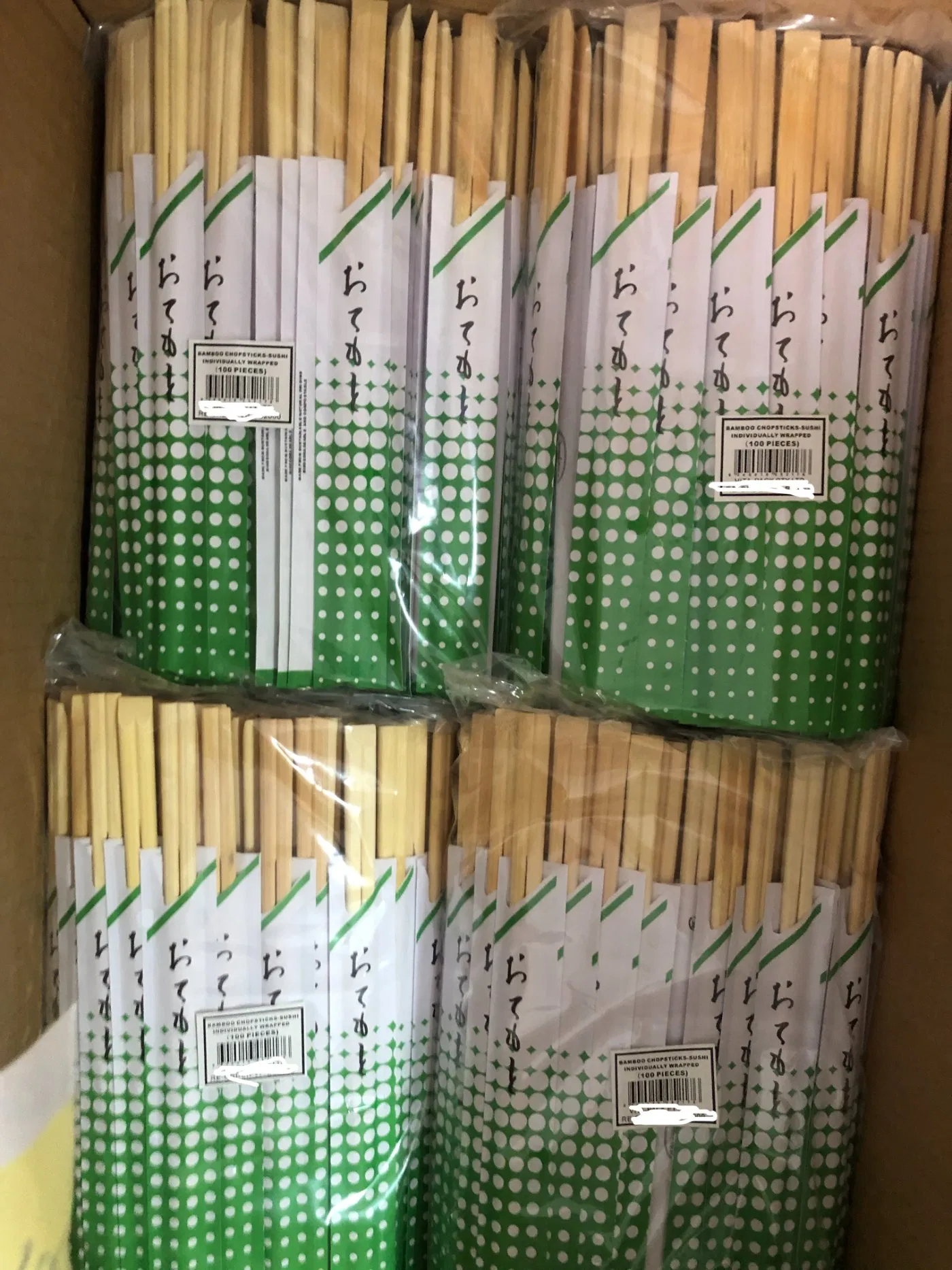 Food-Contact Grade Factory-Direct Eco-Friendly Biodegradable Disposable 100% Natural Bamboo Chopsticks Chinese Chopsticks