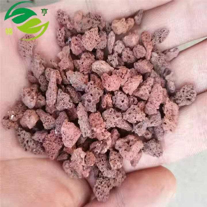 Aquarium Stones Decor Lava Rock Black Red Natural Volcanic Stone for Aquarium Fish Tank Landscaping