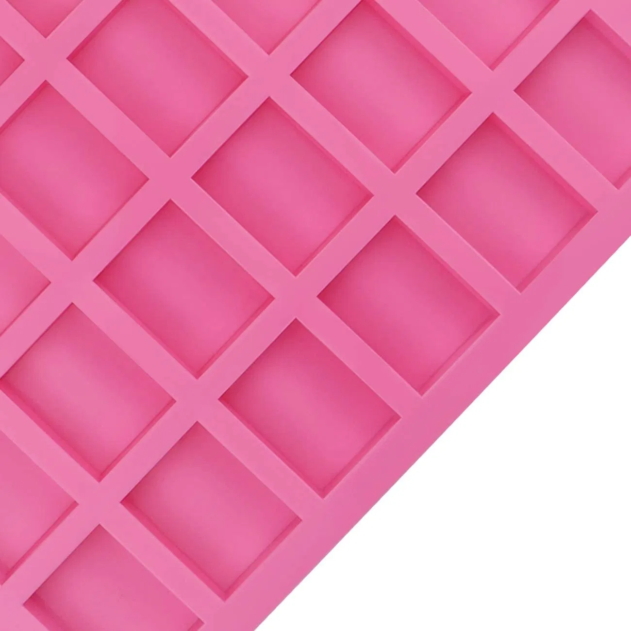 24-Cavity Rectangle Caramel Candy Silicone Molds, Chocolate Truffles Mold, Whiskey Ice Cube Tray