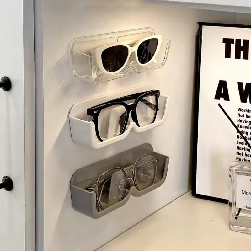 Wall Sunglasses Organizer Eyeglasses Holder Clear Display Stand Storage Rack Mi29346