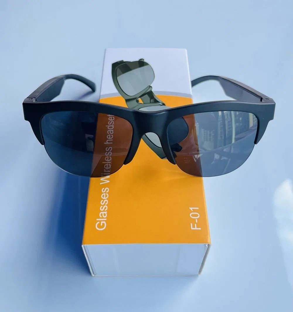 Glasses Earphone Listen Music Stereo Speaker Bone Conduction Earphone Answer Call Smart Glasses for Sports