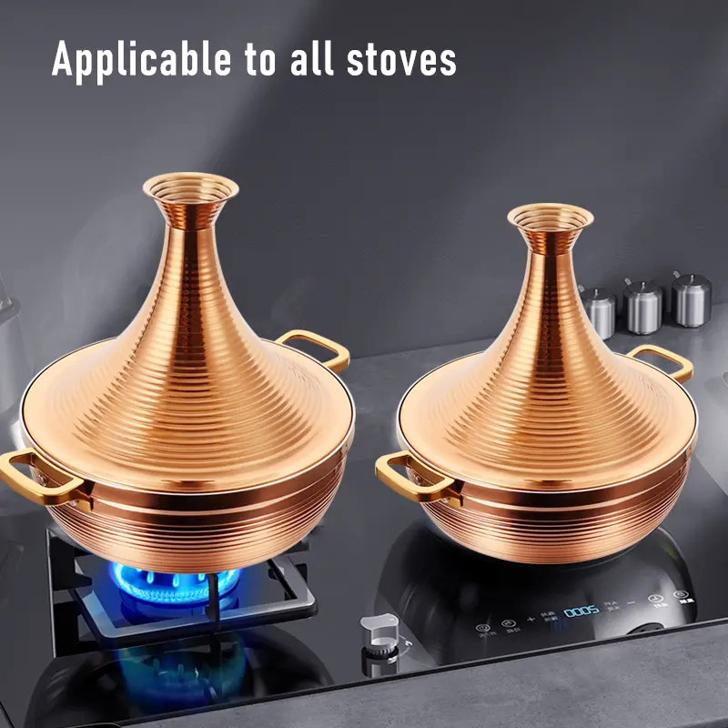 Luxury Catering Equipment Food Warmer Commercial Cooking Pot for Buffet Hotel Restaurant