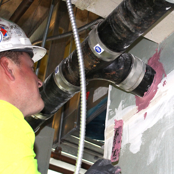 Red Color Intumescent Firestop Acrylic Duct Sealant