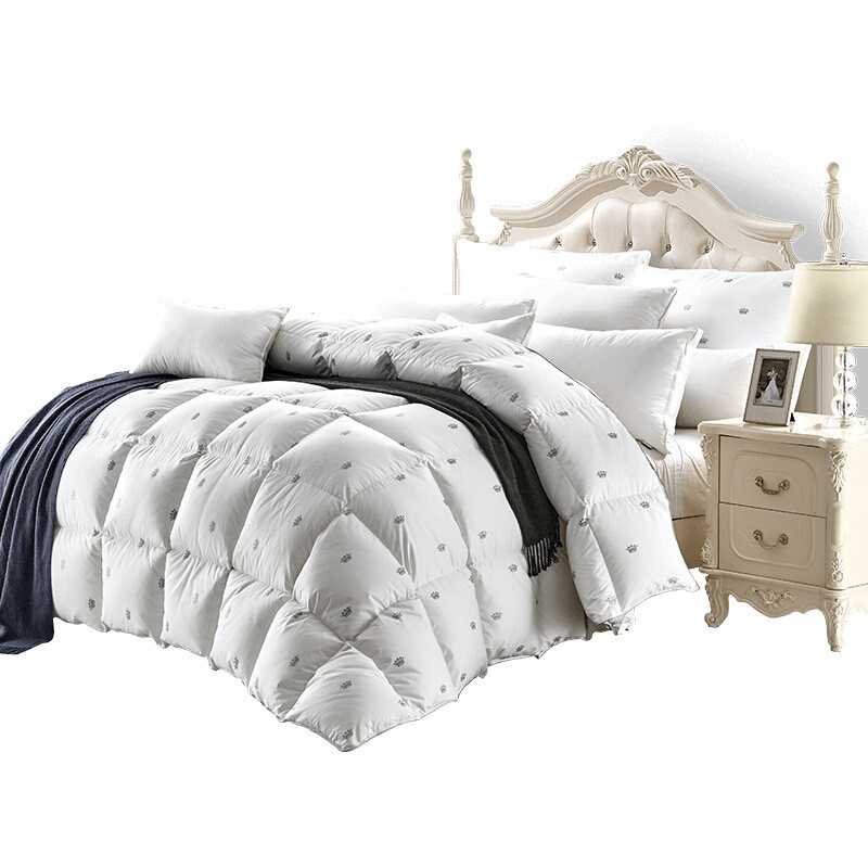 Shenone Customized Cheap White 100% Cotton Hotel King Size Duvet Quilt Covers Bedding Set020