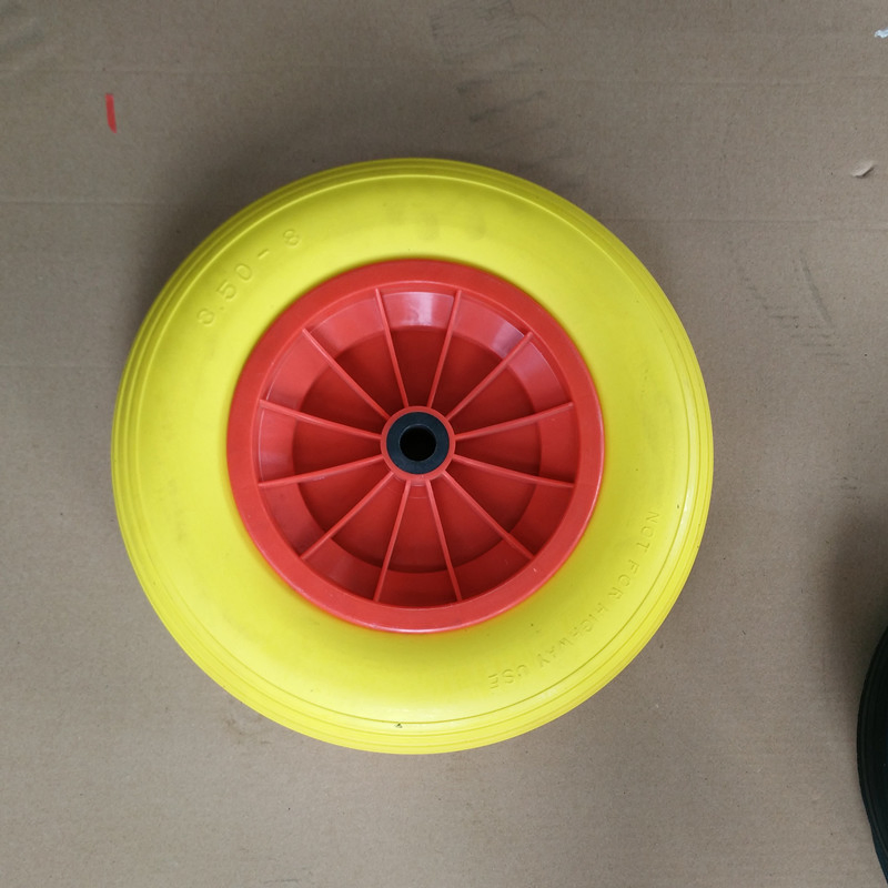 Garden and Cement Floor Flat Free PU Foam Wheels
