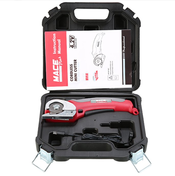 New Arrival 2000mAh Electric Rotary Cutter Cordless Scissors for Fabric/Leather/Paper