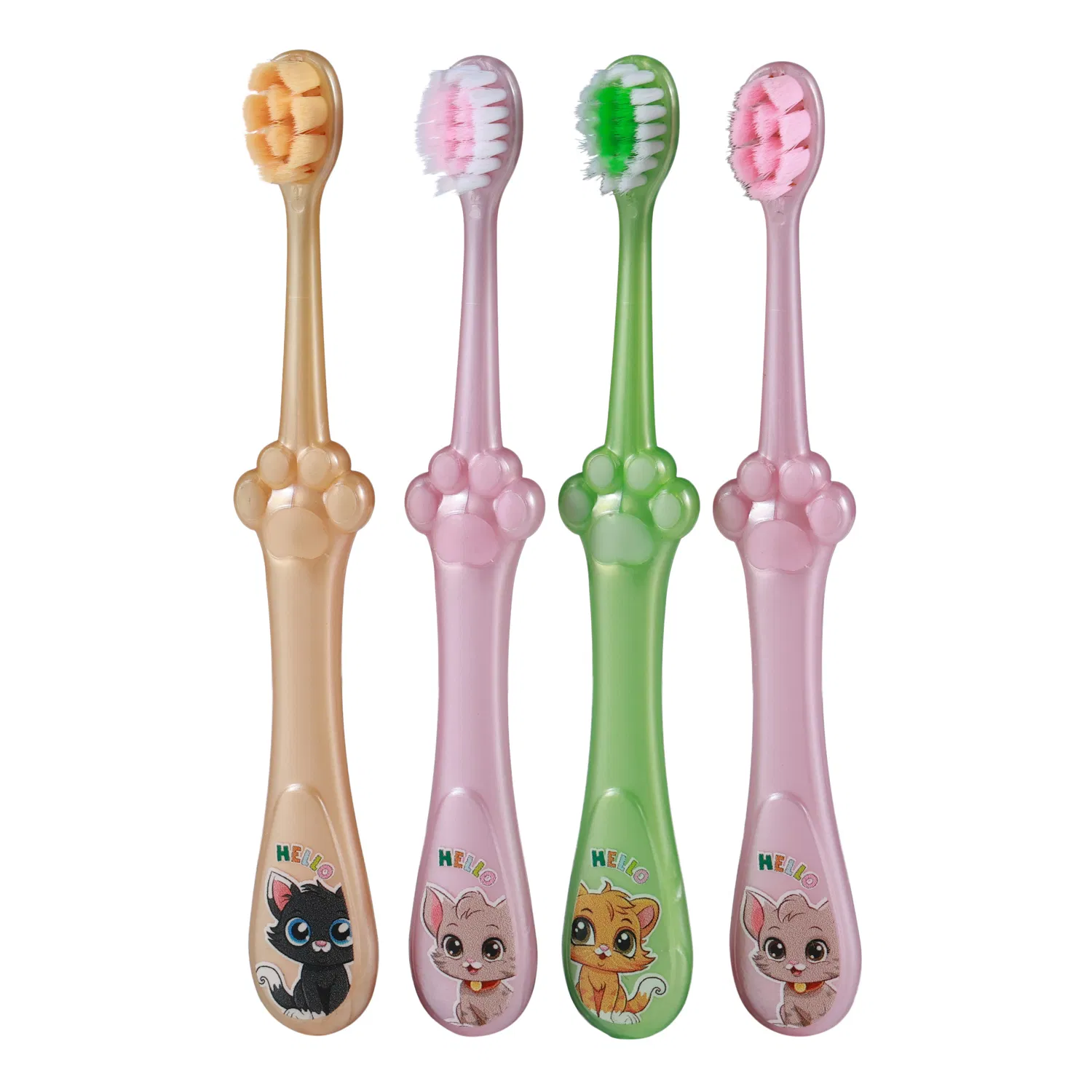 Kids Toothbrush DuPont Tynex Bristles Printing Cartoon Child Toothbrush