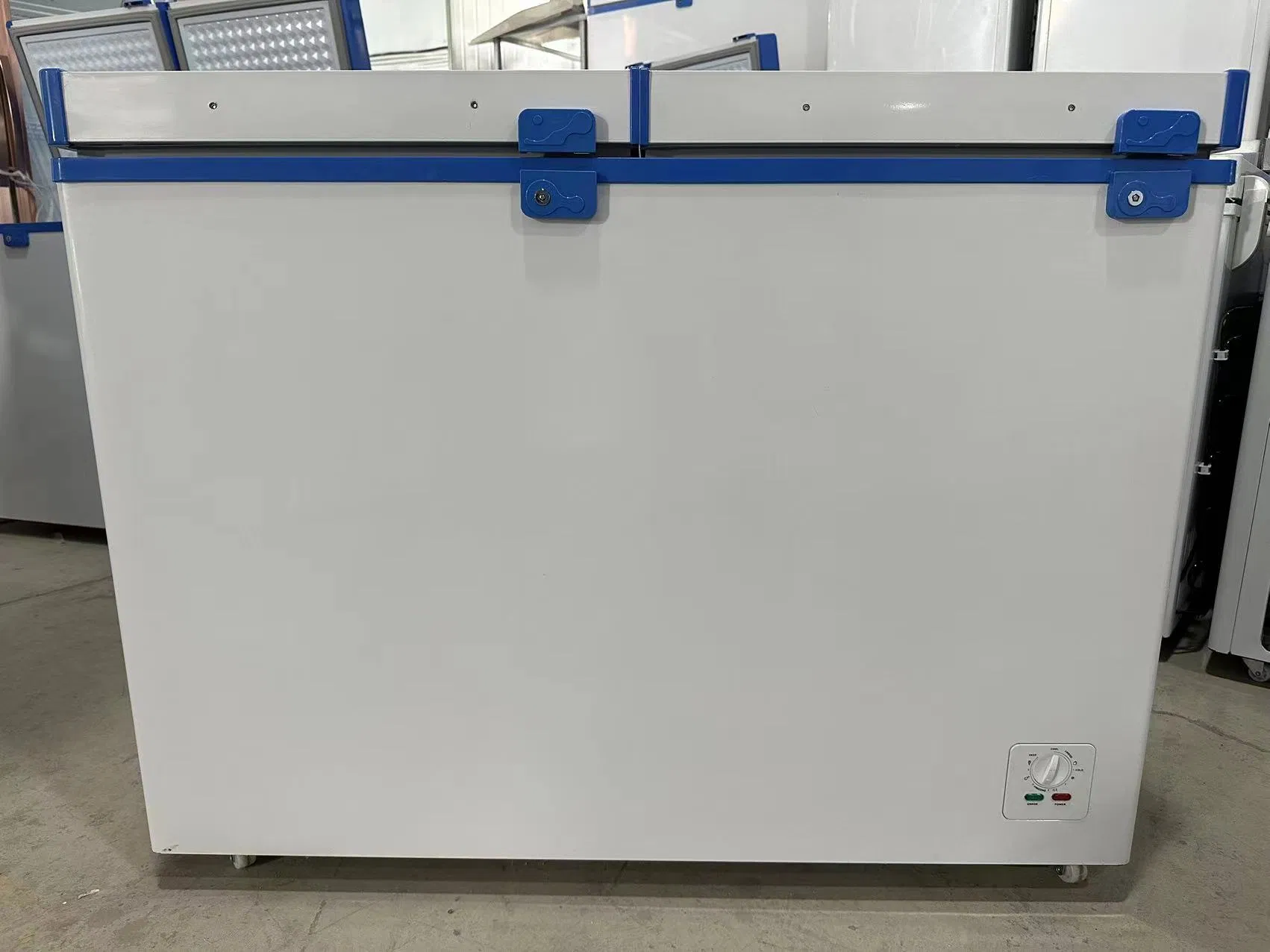 268L Double Door DC AC Household Solar Freezer