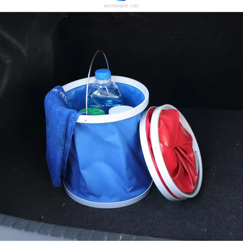 Promotional Hot Sale New-Style Portable PVC Multi-Function Folding Fishing Bucket Storage Container