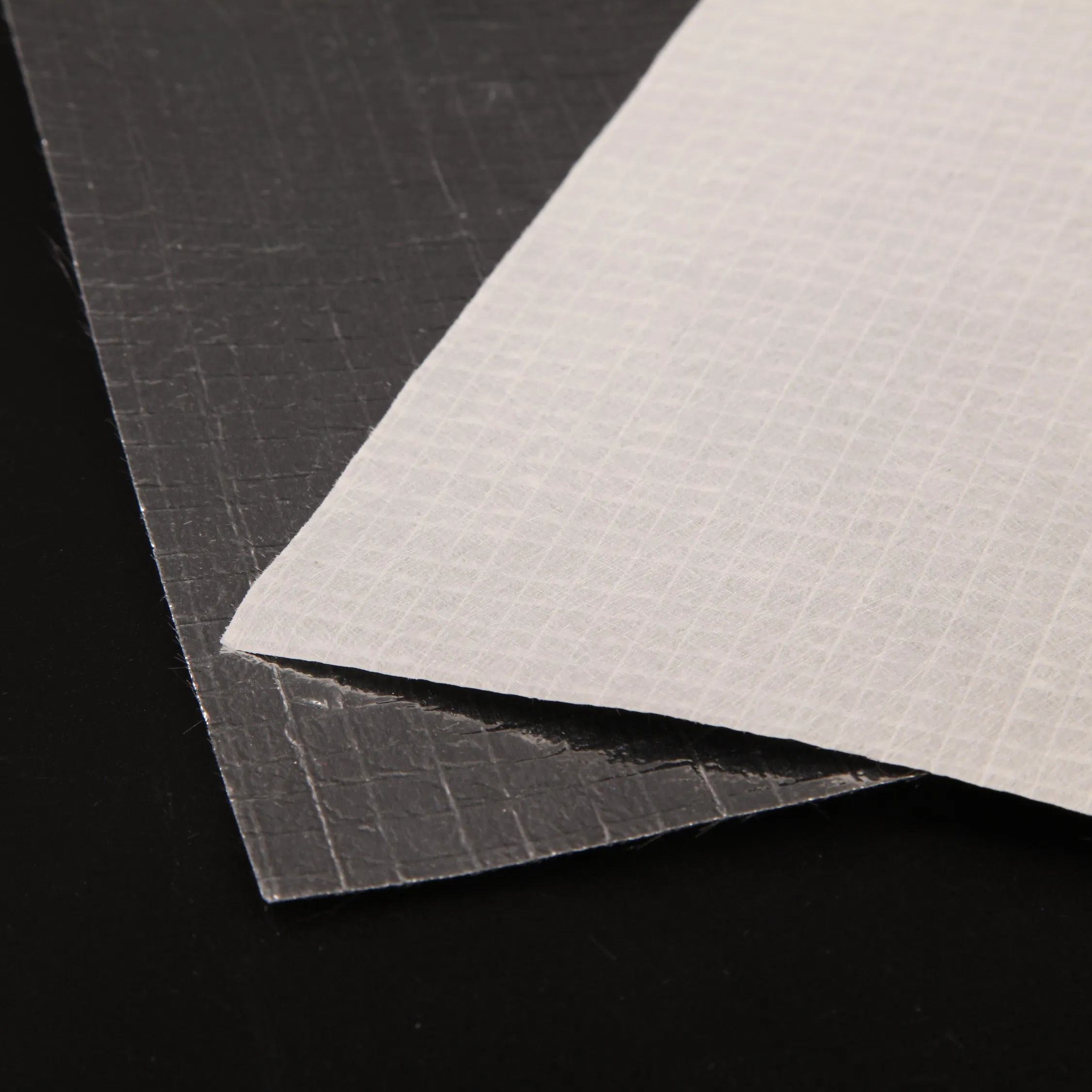 Thermal Insulation Facing Aluminum Foil Composite Material with Fiberglass Fabric for Insulation Materials