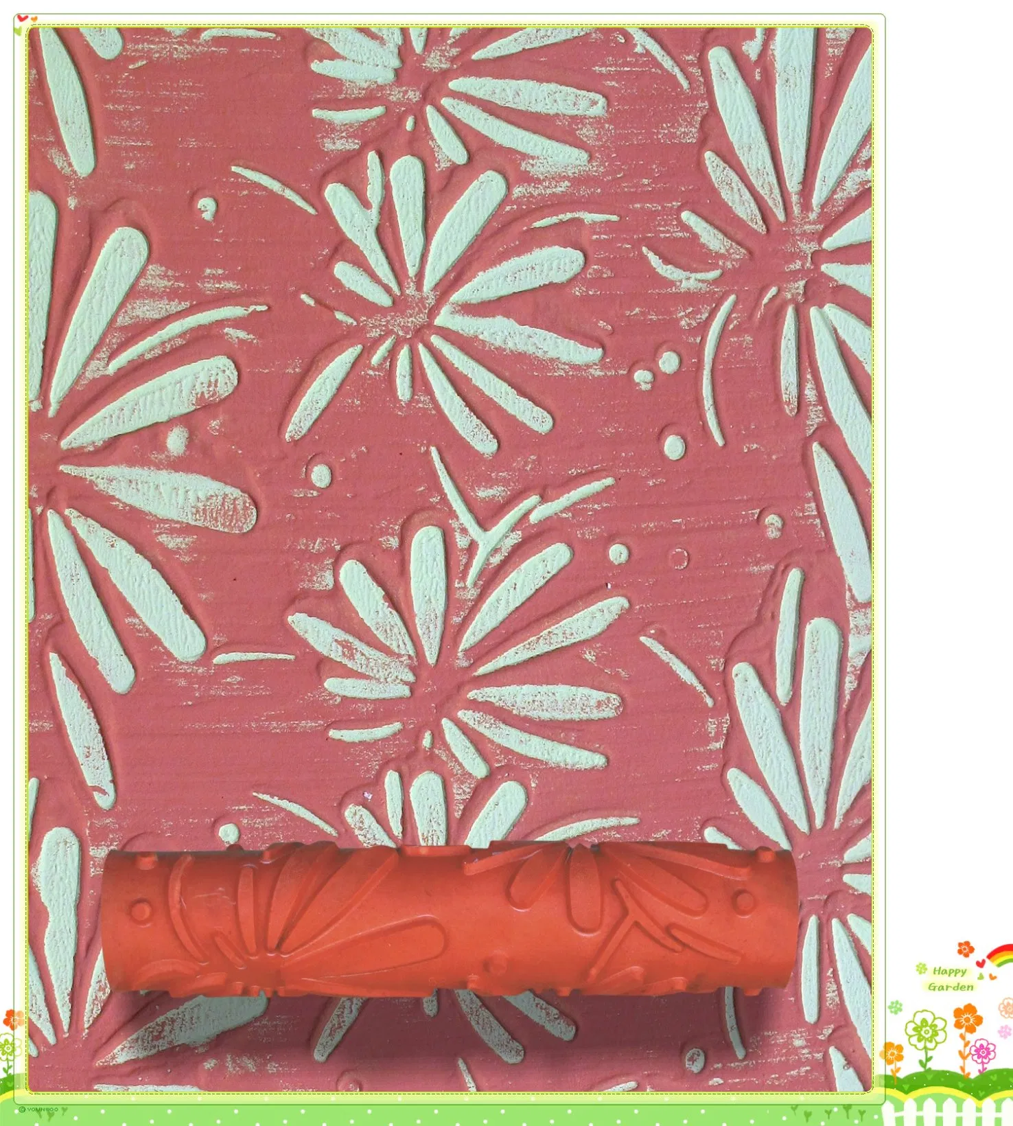 Antique Pattern Embossed Paint Roller