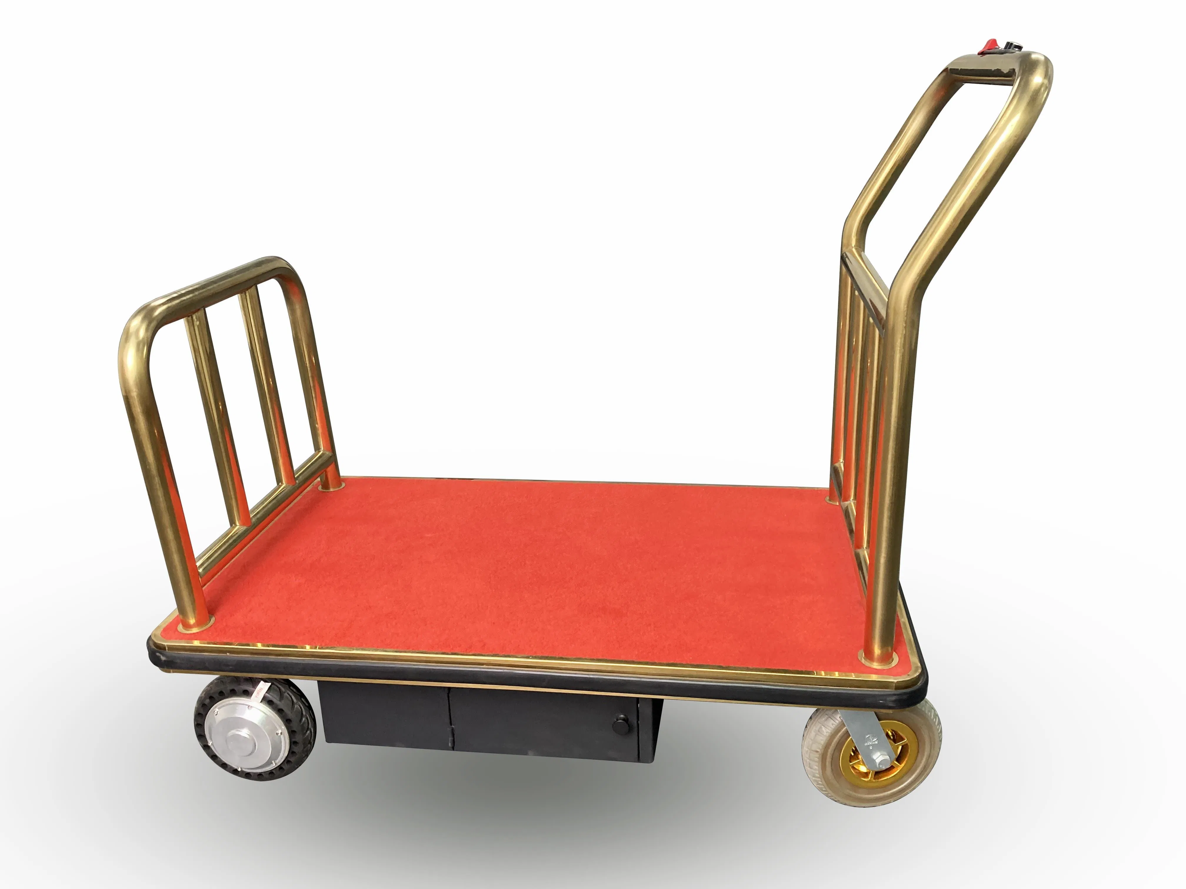 Chic Electric Flatbed Trolley for Hotels