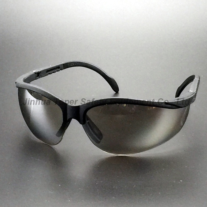 Safety Product Indoor/Outdoor Lens Adjustable Legs Safety Glasses (SG107)