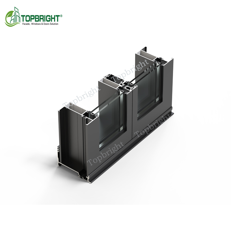 Topbright Insulated Glass Panels Window Wall Luxury High-Rise Prefabricated Buildings Exterior Curtain Walls