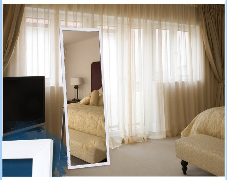 Hot Sale Plastic Changing Clothes Full Body Floor Mirror Bedroom Clothing Store