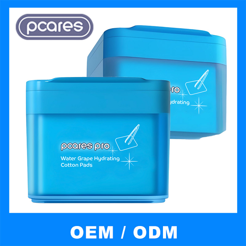 Dmoisture Boost Pads 100PCS Soothing Moisturizing Toner Pads Ultra-Thin Quick Hydration Plumping Cotton Pad for All Skin Types