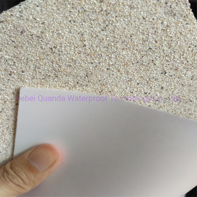 Non-Asphalt Underground Basement Constructions Pre-Applied High Polymer EVA HDPE Self-Adhesive Waterproof Membrane
