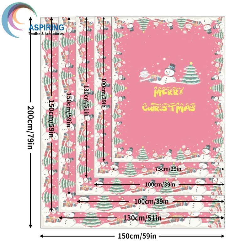 Christmas Custom Size Printed Blankets 100% Polyester Fleece Flannel Blanket