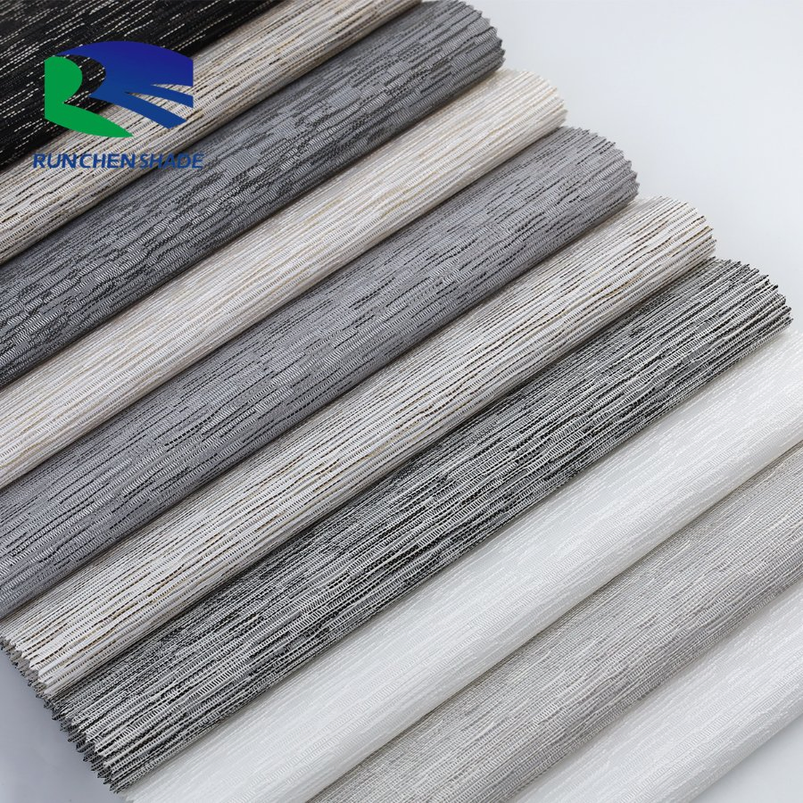 Metal Chain Blackout Roller Window Blinds Fabric