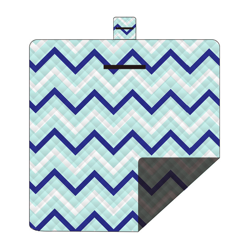 Customized Wholesale Outdoor Ultrasonic Colorful Picnic Travel Camping Beach Moisture-Proof Foldable Blanket Mat