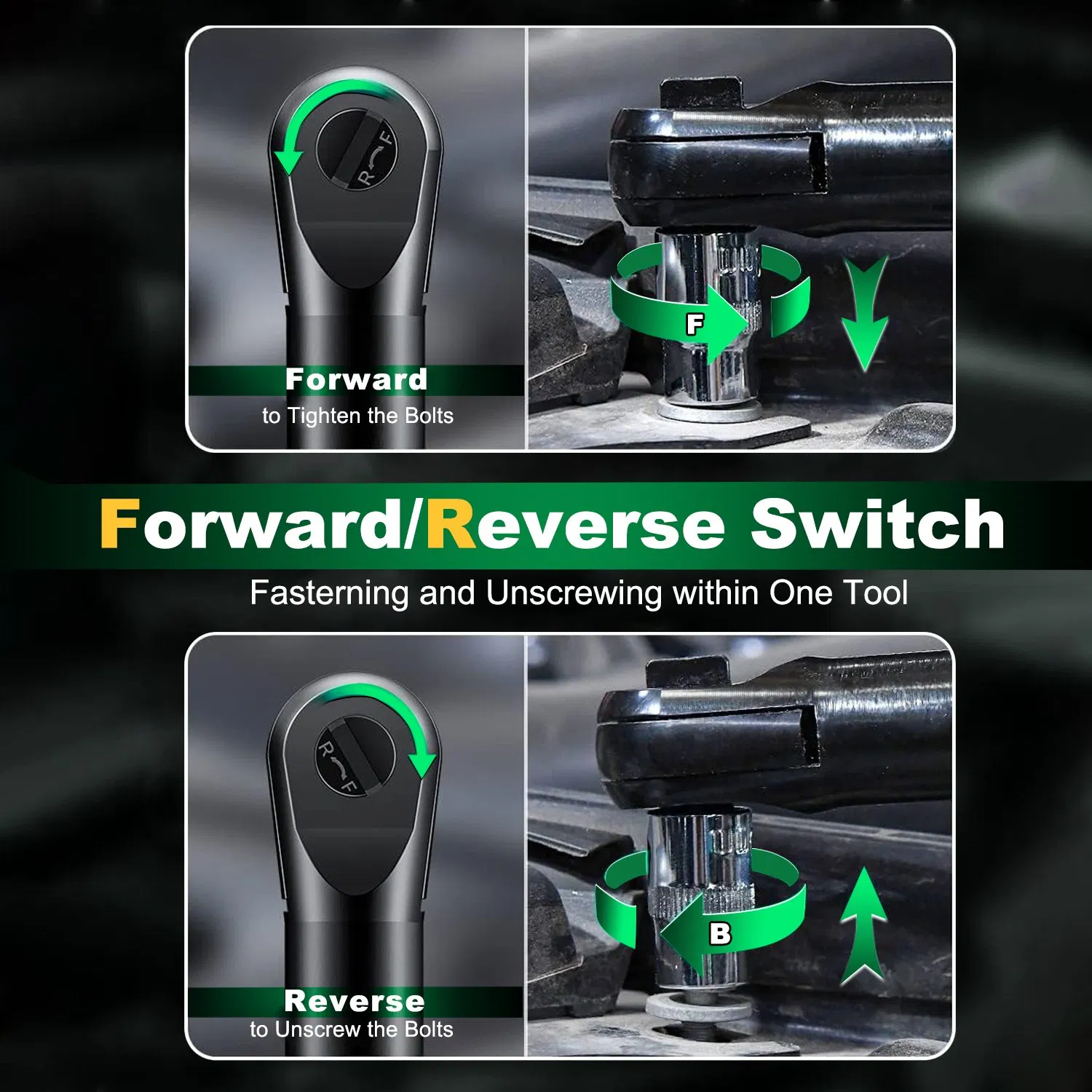 12V Cordless Ratchet Wrench, 45nm Torque, Electric Impact Wrench with Battery for Car, Support OEM/ODM