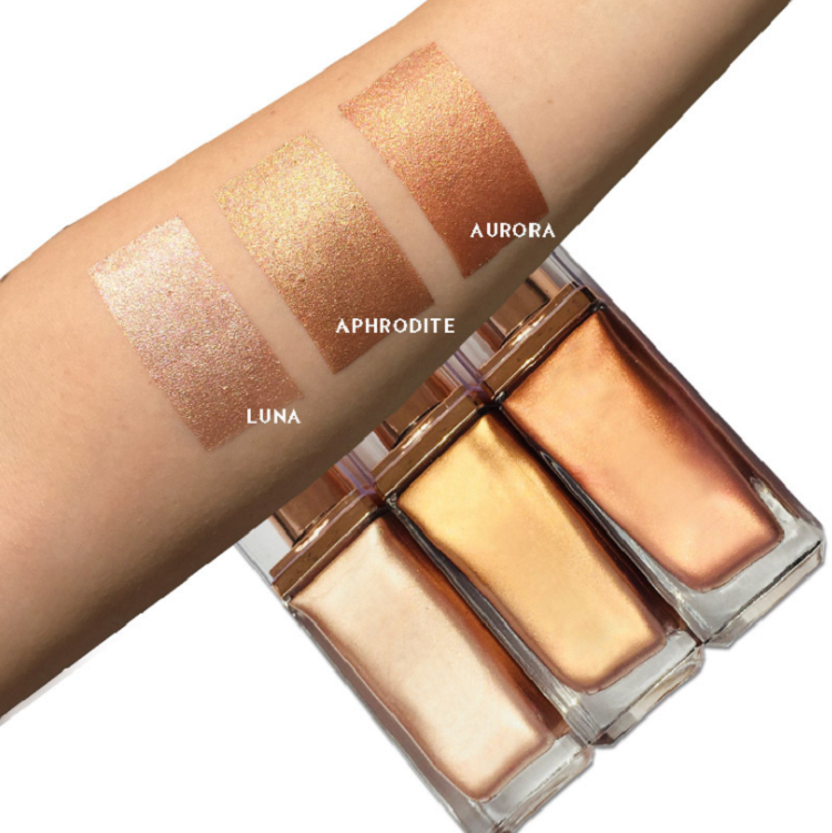 New Cosmetics High Quality Vegan Liquid Highlighter Makeup Private Label for Bronze Finish