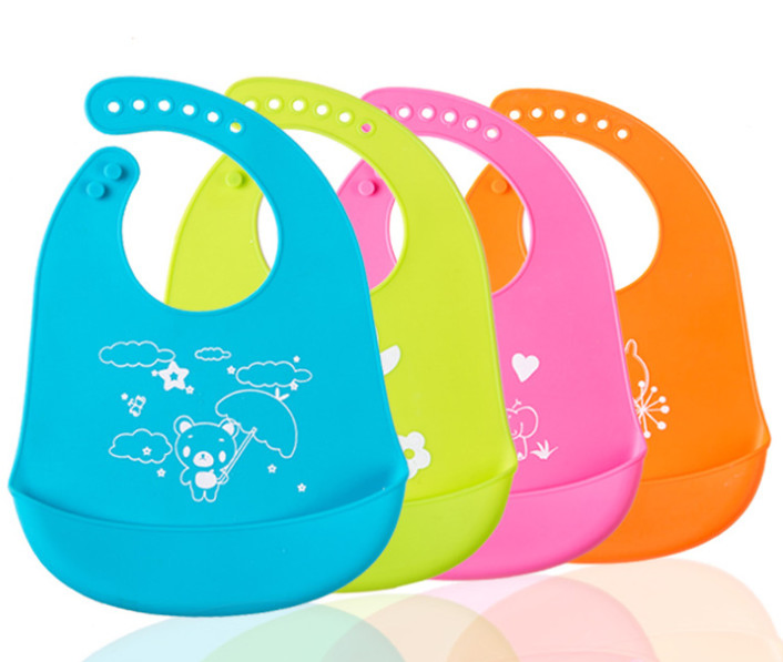 Food Grade Silicone Waterproof Baby Bibs