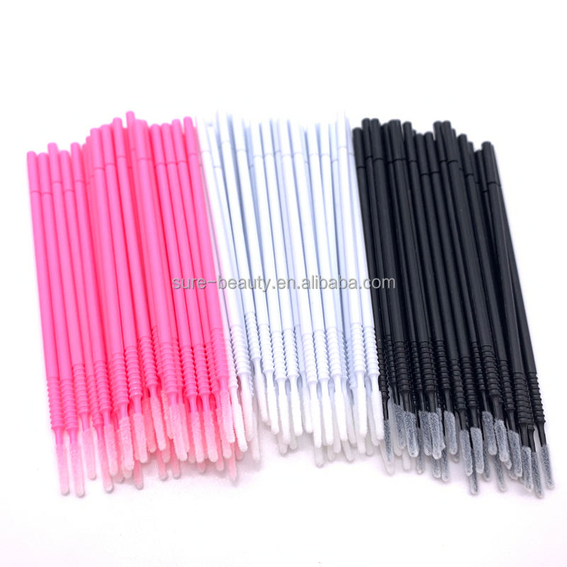 Private Label Long Tip Eyelash Micro Brush for Eyelash Extension