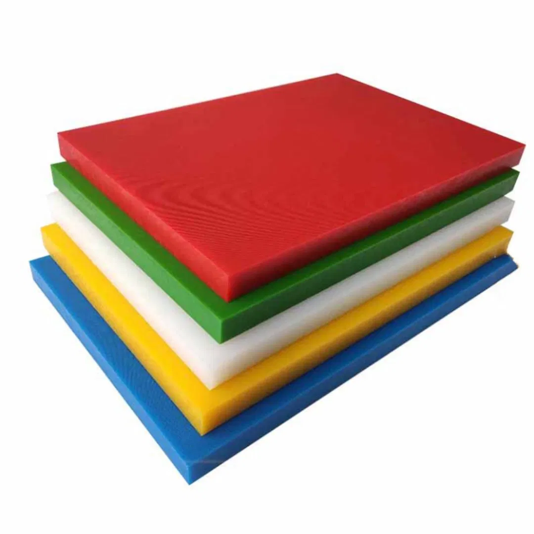 Прямоугольная разделочная доска HDPE Abosn, белая