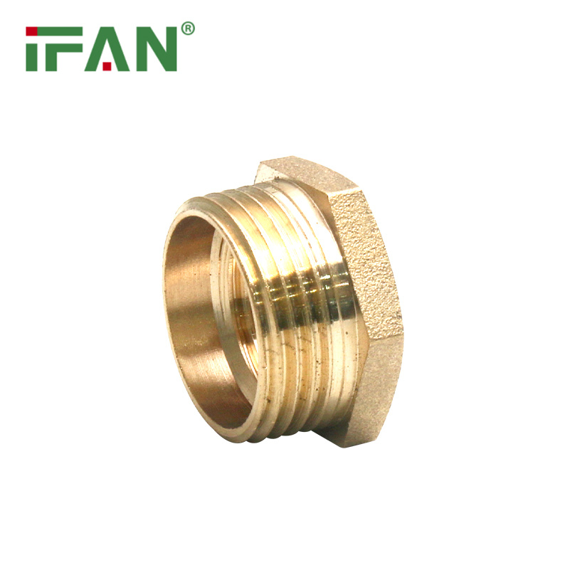 Ifan All Type 1/2"-2" Brass Color Bushing Brass Fitting