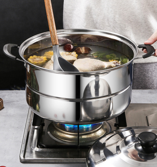 Stainless Steel Double Boilers by Goodseller