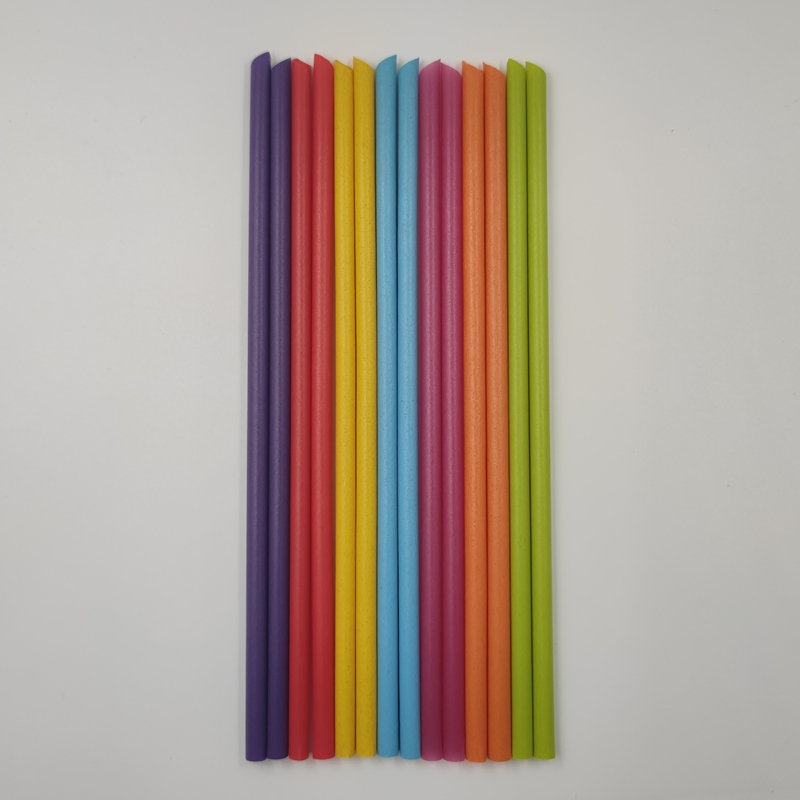 Sky Blue Sugarcane Custom Biodegradable Drinking Straws Manufacturers Straw Products with Logo